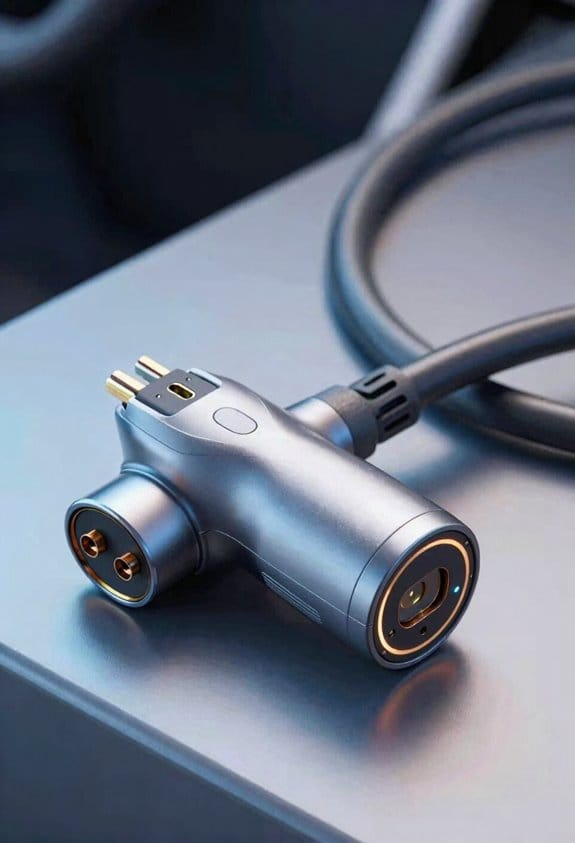 adapter mediated ev charging handshake