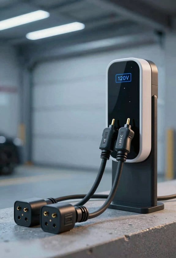 automatic level 1 level 2 portable charger