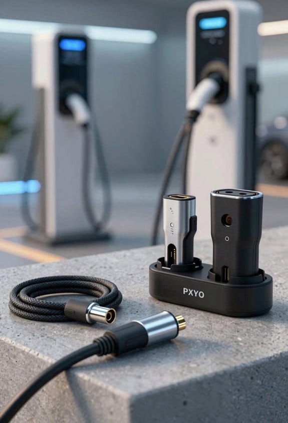 fast chargers clustered checked buffered
