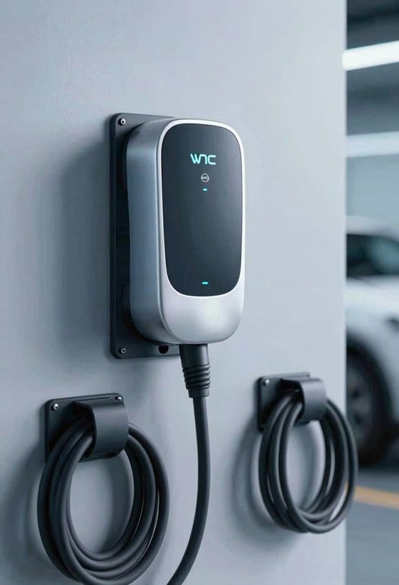 fixed wall mounted charger spot