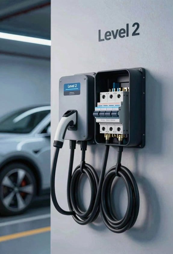garage ev charging requirements