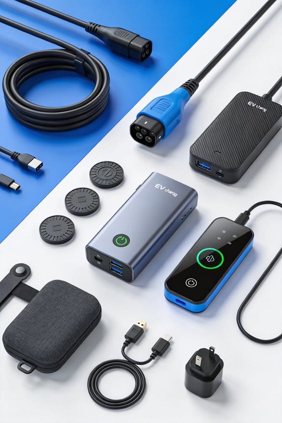 keep cables tidy for charging