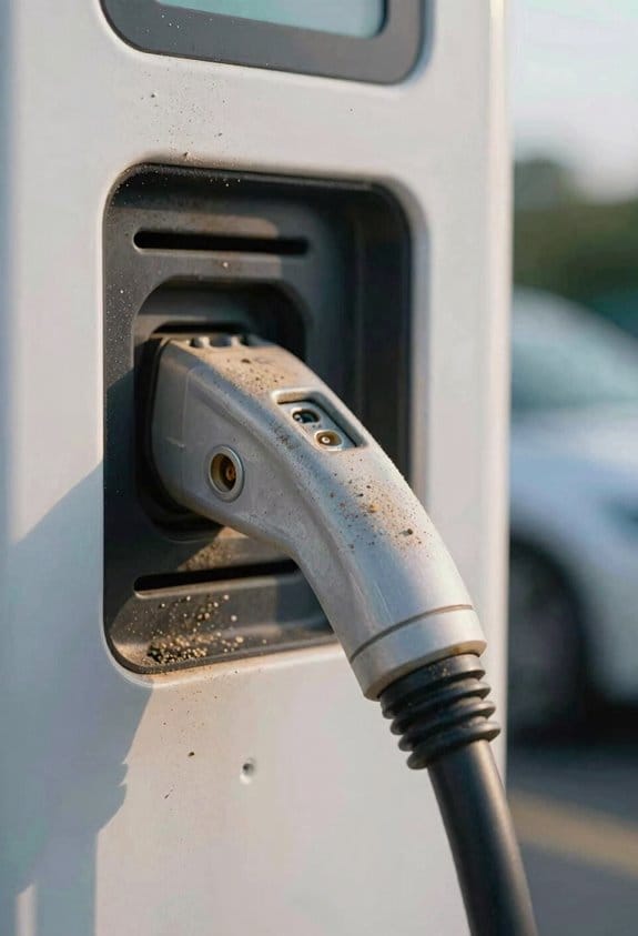 keep outdoor charger dust free