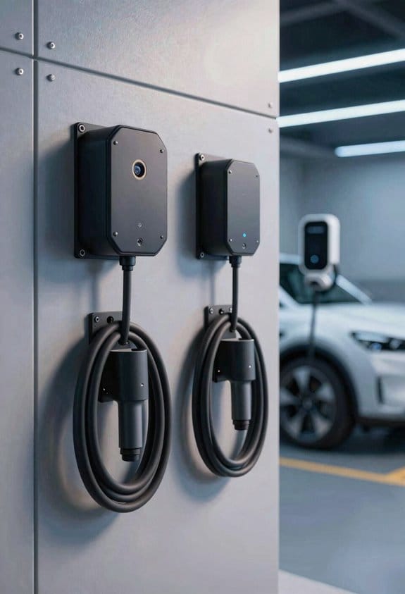 modular reinforced ev charging walls