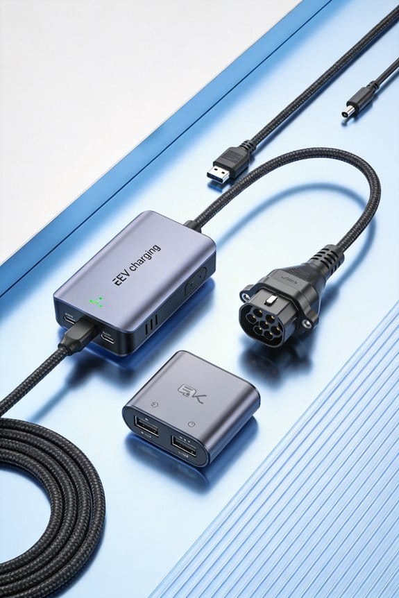 portable charging organized secure