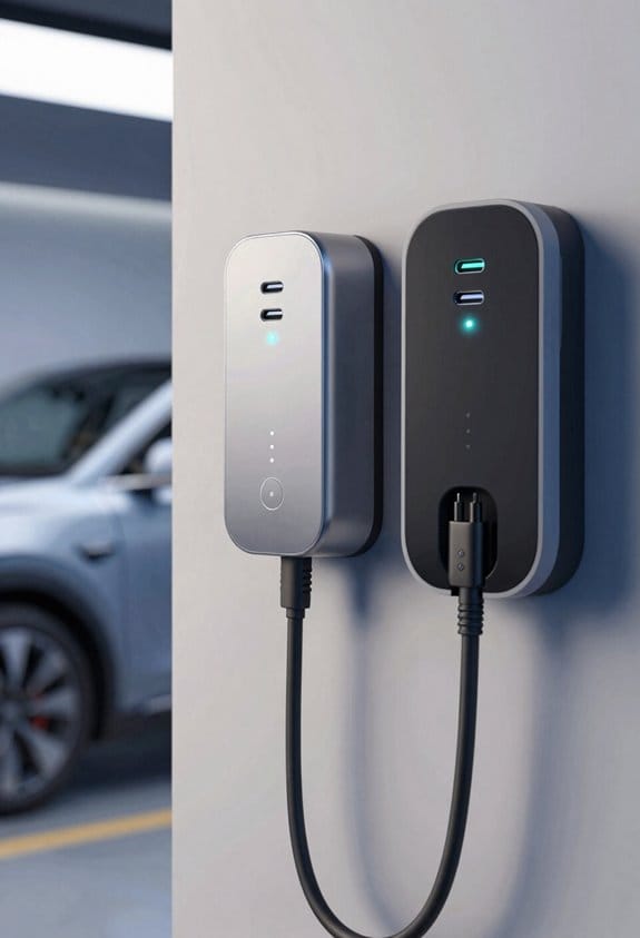 portable vs home charger smartness