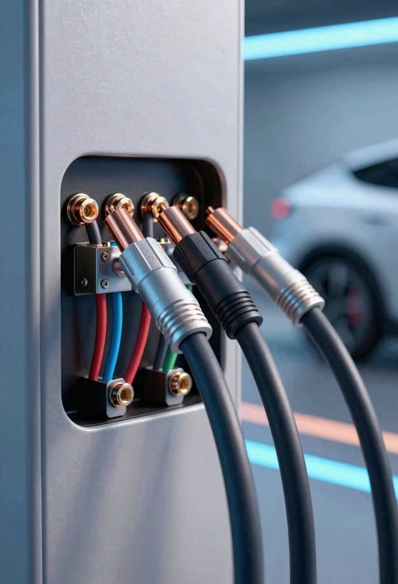 properly wire and ground charger