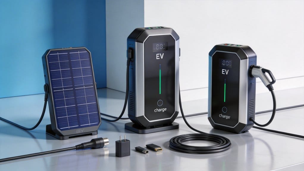 three essential solar ev chargers power anywhere