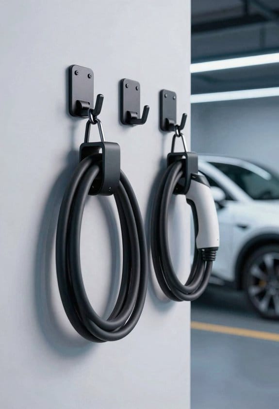 wall mounted hooks with holsters