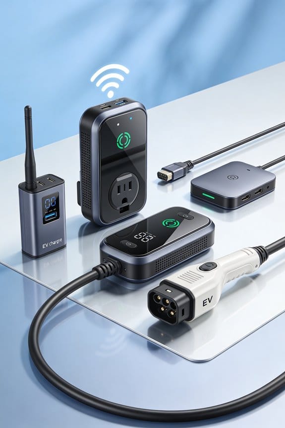wireless connected ev accessory features